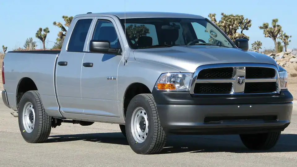 2009 Dodge RAM 1500 ST 4-door pickup -- NHTSA 01 (DS)