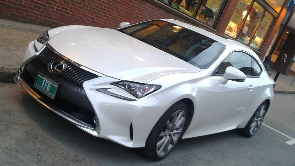 2017 Lexus RC 300 Eastern Avenue downtown Saint Johnsbury VT April 2017