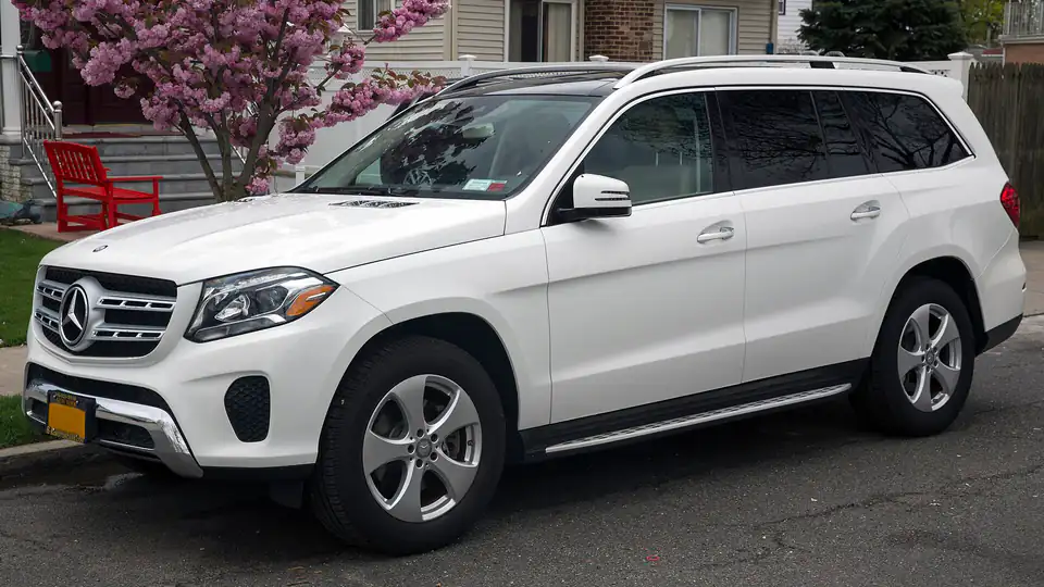 2017 Mercedes-Benz GLS 450 wagon (White)