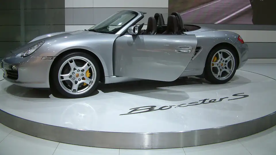 2004 silver Porsche Boxster S type 987