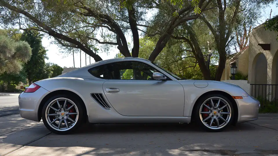 2006 porsche cayman s silver